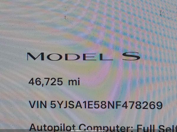 2022 TESLA MODEL S