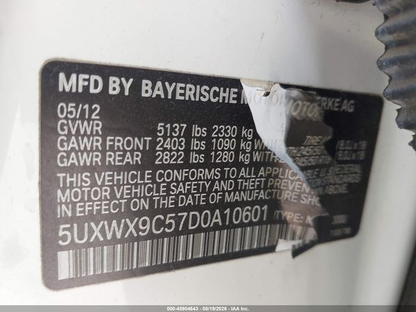 2013 BMW X3 XDRIVE28I
