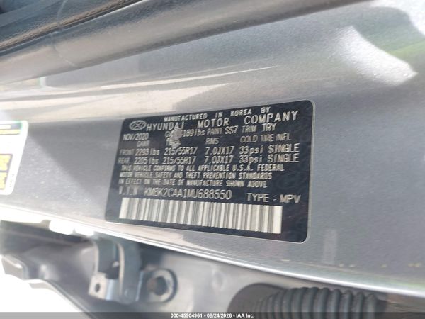 2021 HYUNDAI KONA SEL