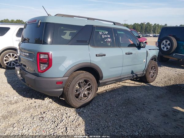 2022 FORD BRONCO SPORT BIG BEND — I4