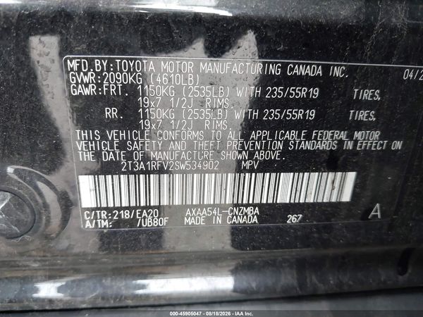 2025 TOYOTA RAV4 XLE PREMIUM
