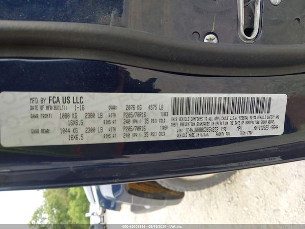 2016 JEEP PATRIOT SPORT