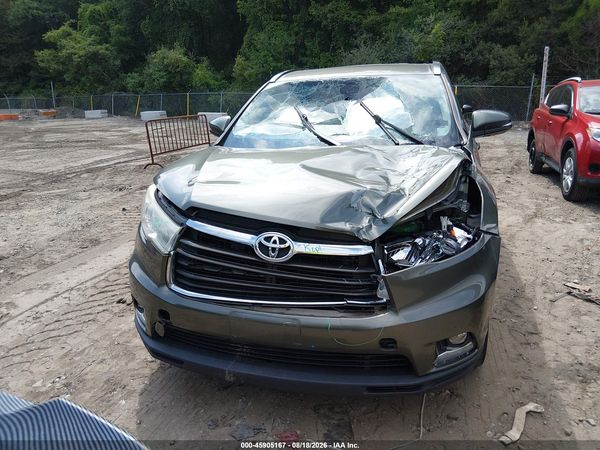 2016 TOYOTA HIGHLANDER LIMITED V6
