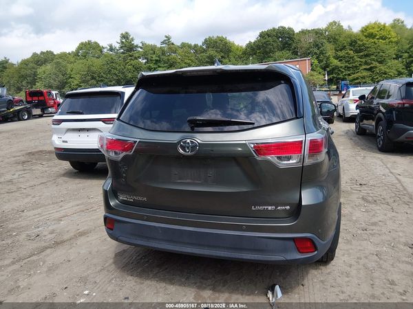 2016 TOYOTA HIGHLANDER LIMITED V6