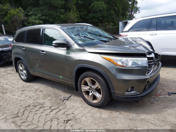 2016 TOYOTA HIGHLANDER LIMITED V6