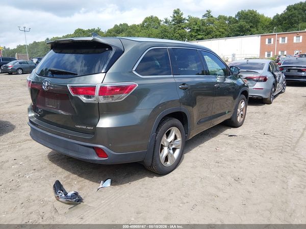 2016 TOYOTA HIGHLANDER LIMITED V6