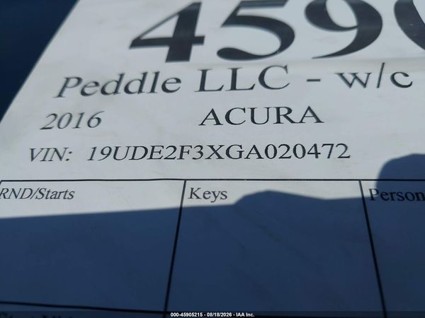 2016 ACURA ILX