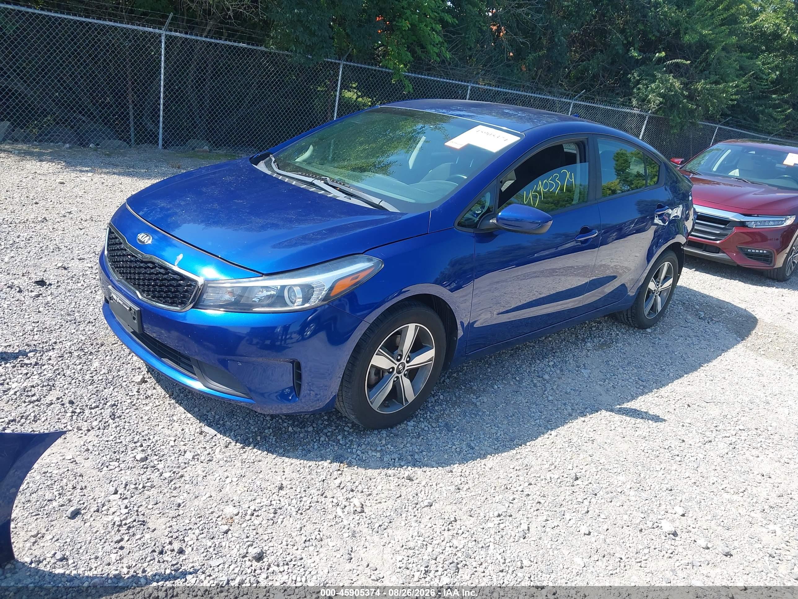 2018 KIA FORTE S — I2
