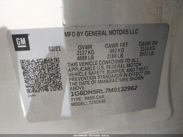 2021 CADILLAC CT4 V-SERIES