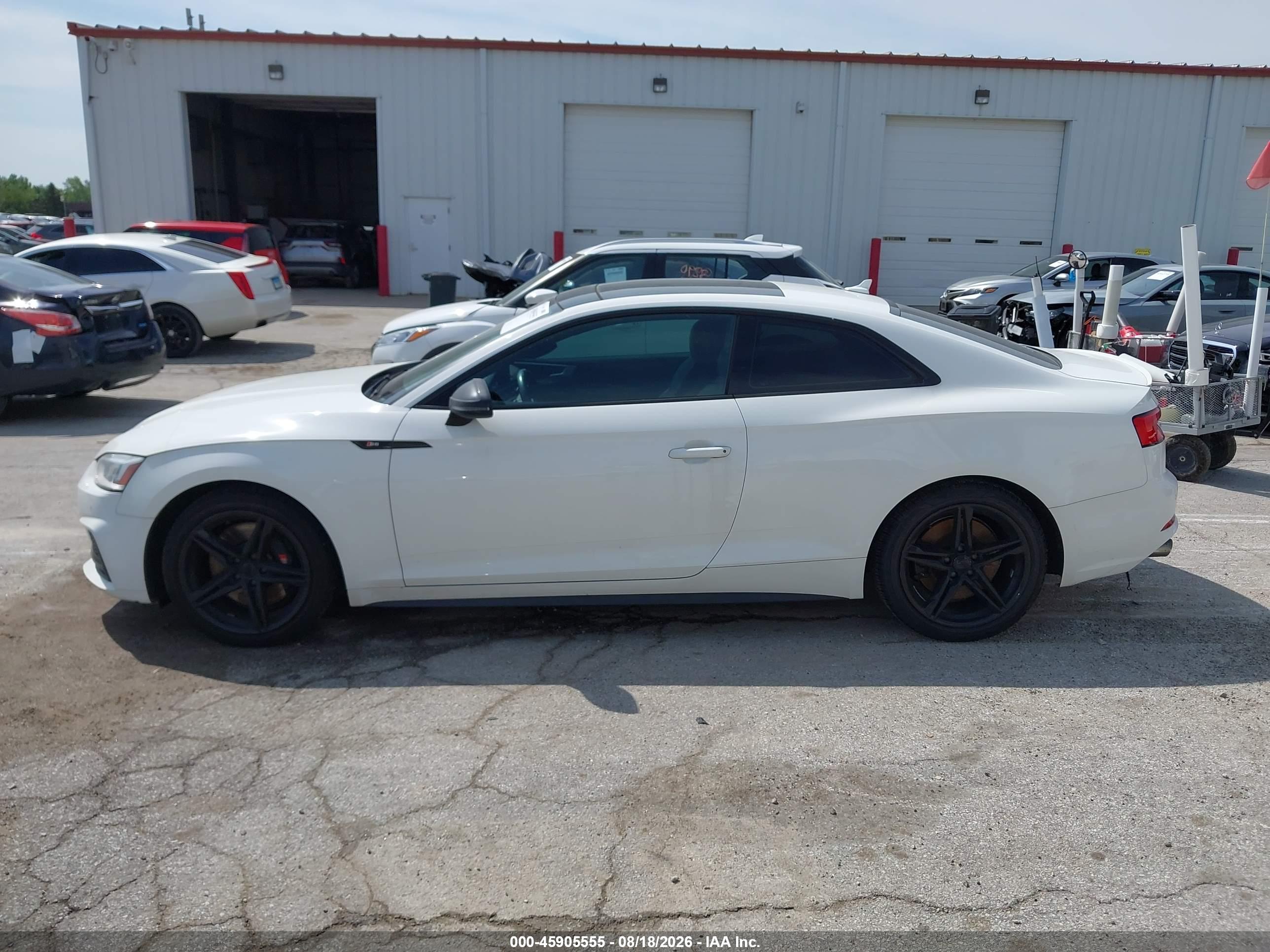 2018 AUDI S5 3.0T PREMIUM PLUS
