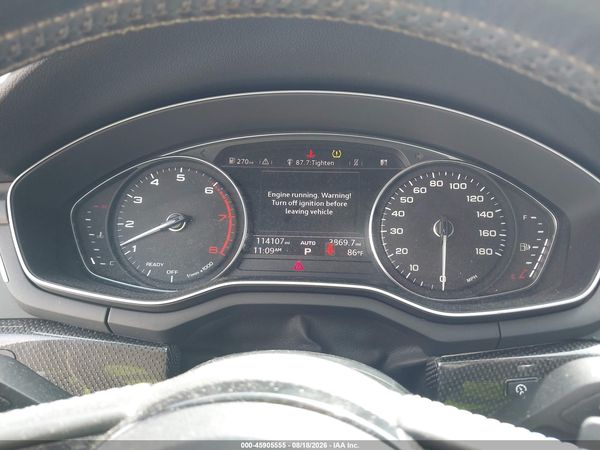 2018 AUDI S5 3.0T PREMIUM PLUS