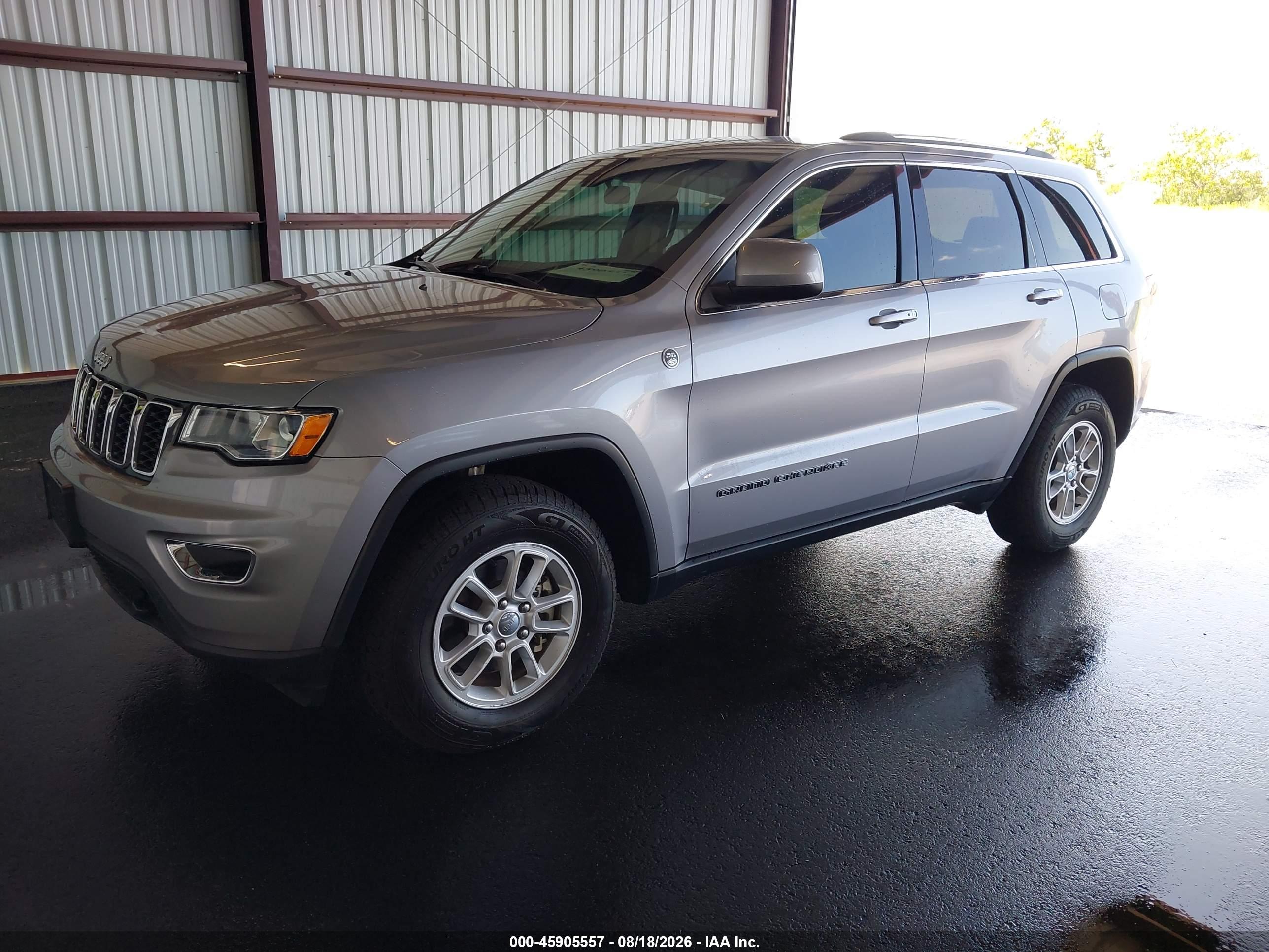 2019 JEEP GRAND CHEROKEE LAREDO E 4X4 — I2