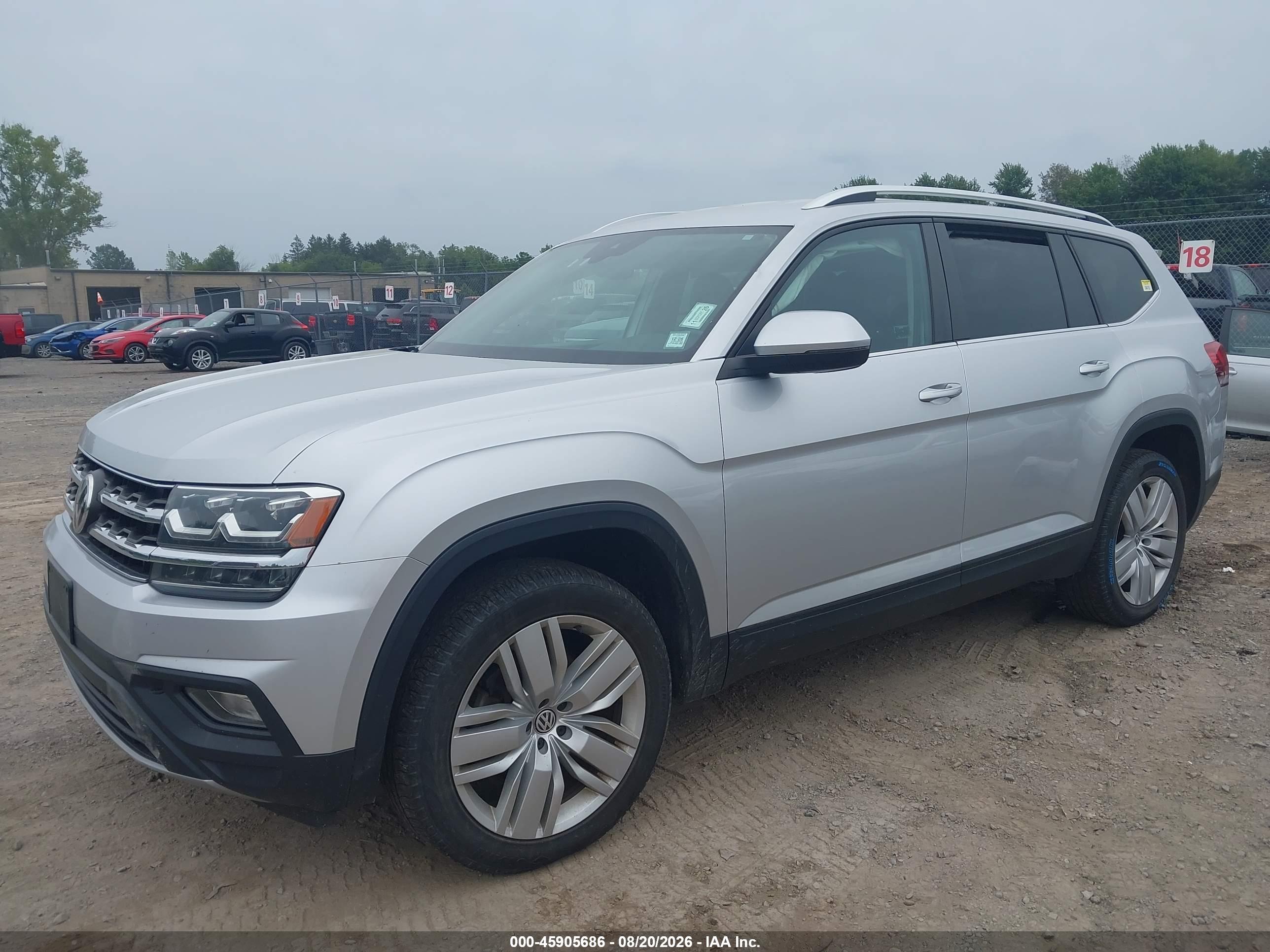 2019 VOLKSWAGEN ATLAS 3.6L V6 SE W/TECHNOLOGY — I2