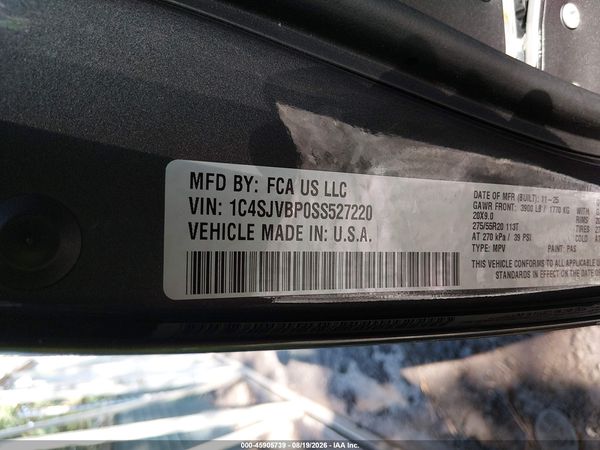 2025 JEEP WAGONEER CARBIDE 4X4