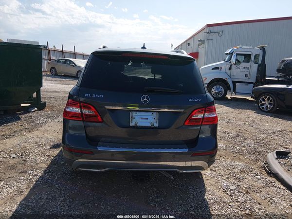 2013 MERCEDES-BENZ ML 350 4MATIC