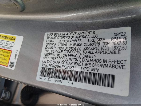 2023 HONDA CR-V EX AWD