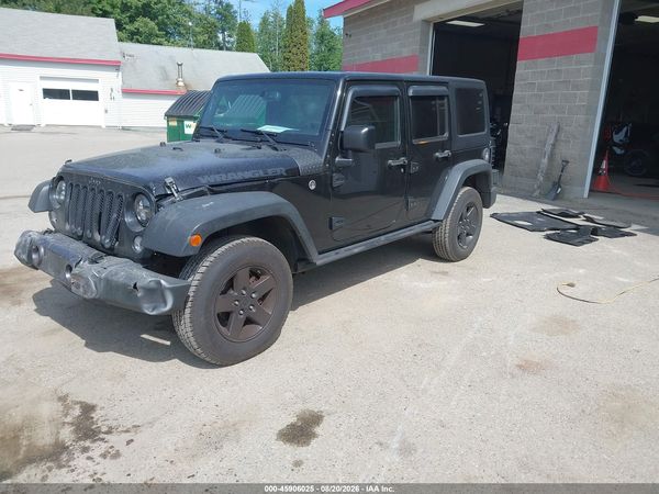 2016 JEEP WRANGLER UNLIMITED BLACK BEAR