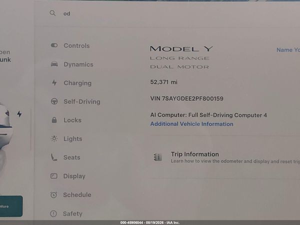 2023 TESLA MODEL Y