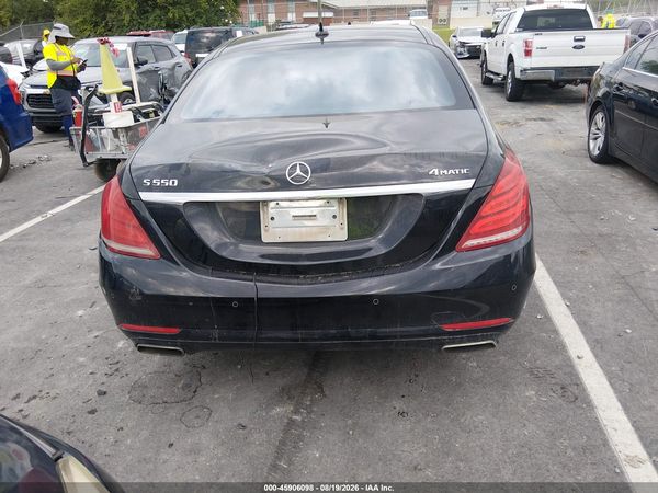 2015 MERCEDES-BENZ S 550 4MATIC