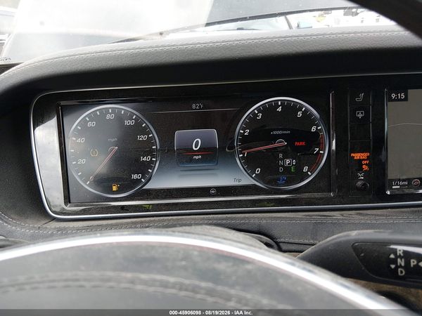 2015 MERCEDES-BENZ S 550 4MATIC