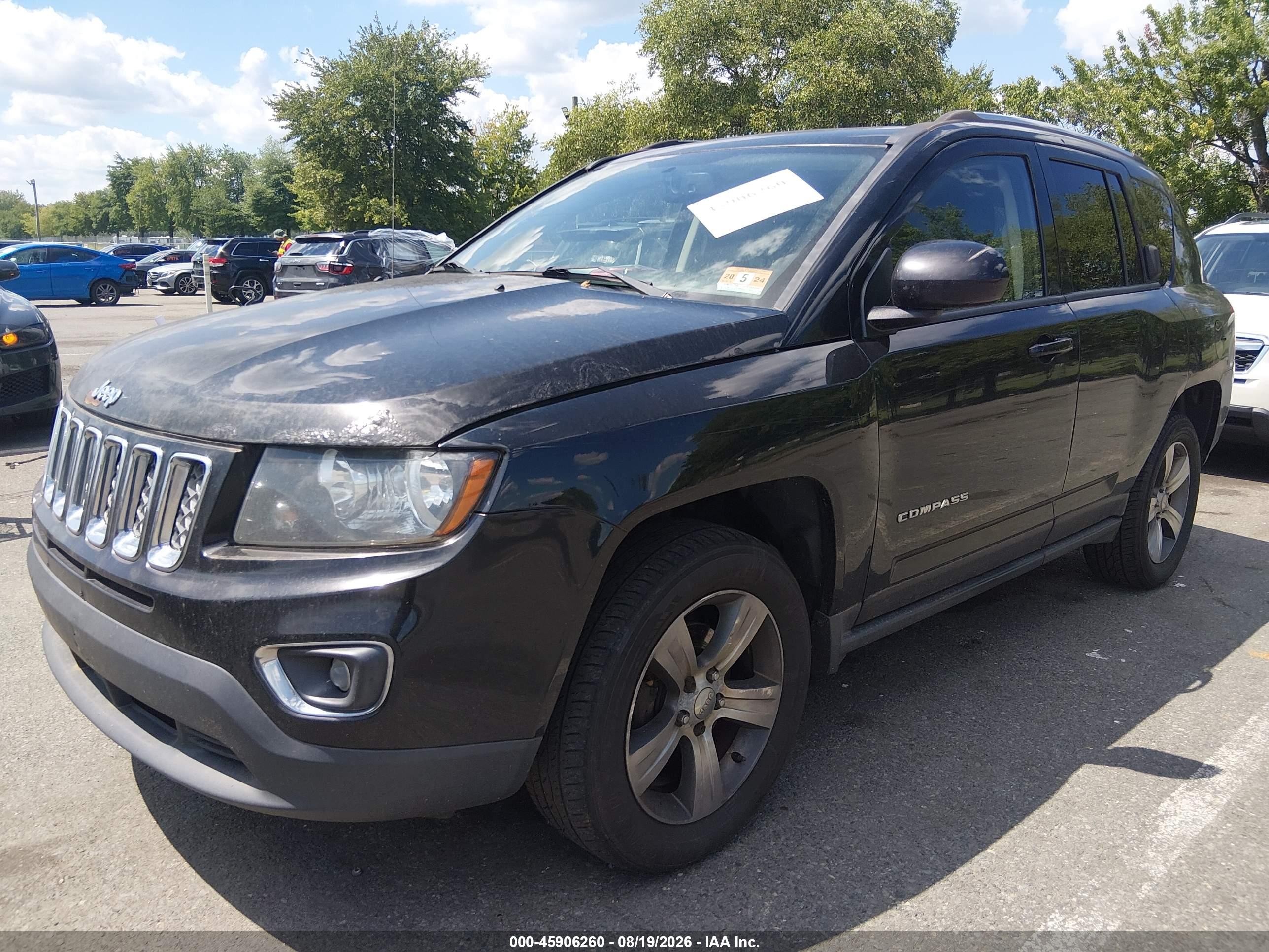 2017 JEEP COMPASS HIGH ALTITUDE