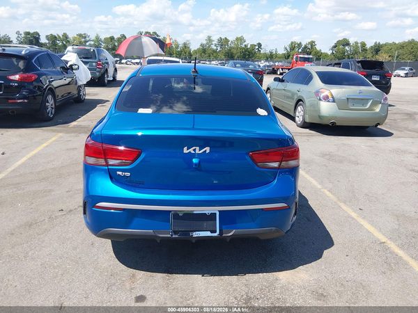 2022 KIA RIO S