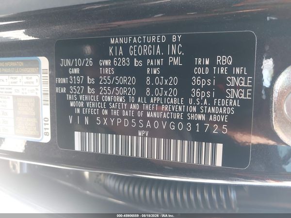2027 KIA TELLURIDE HYBRID SX