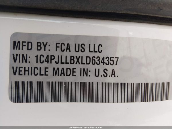 2020 JEEP CHEROKEE LATITUDE PLUS FWD