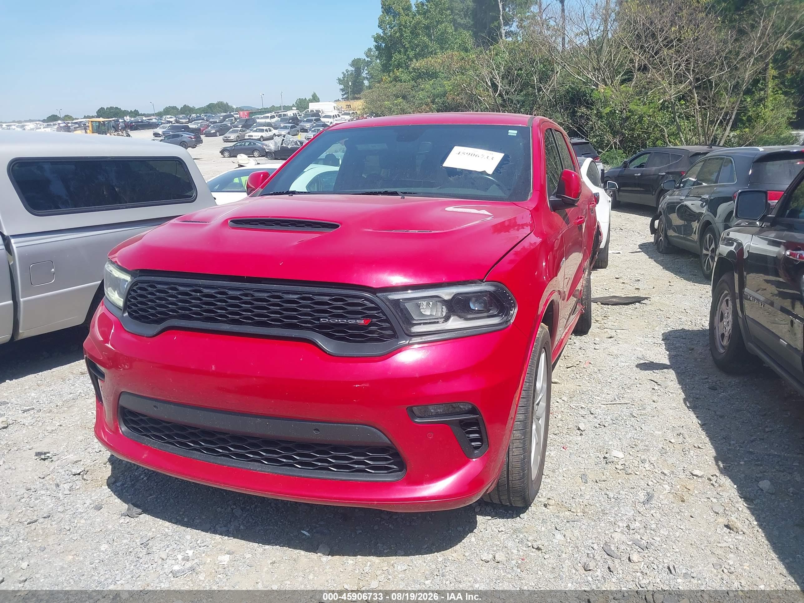 2021 DODGE DURANGO R/T AWD — I2