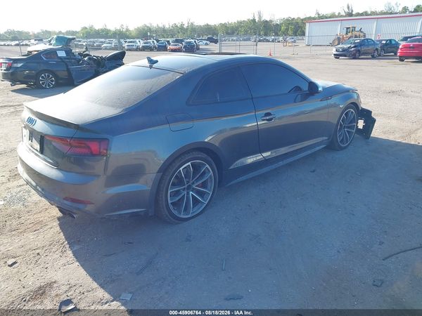 2018 AUDI S5 3.0T PREMIUM PLUS