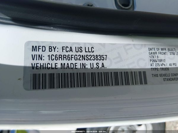 2022 RAM 1500 CLASSIC TRADESMAN  4X2 6'4 BOX
