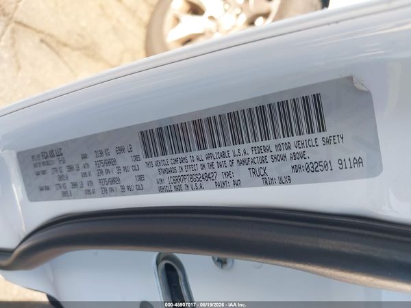 2016 RAM 1500 LONGHORN LIMITED — I9