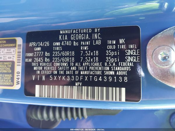 2026 KIA SPORTAGE EX