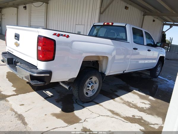 2018 CHEVROLET SILVERADO 2500HD WT — I4