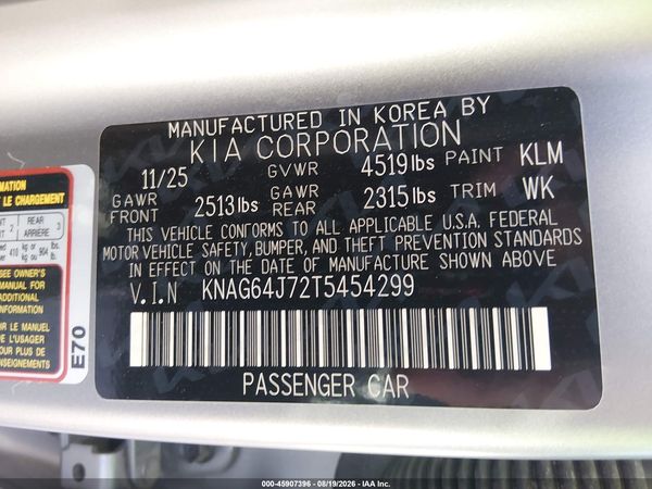 2026 KIA K5 GT-LINE AWD