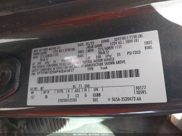 2023 FORD F-150 XLT