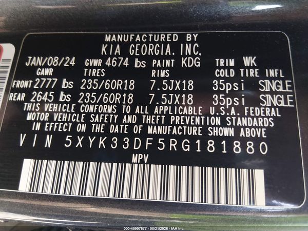 2024 KIA SPORTAGE EX