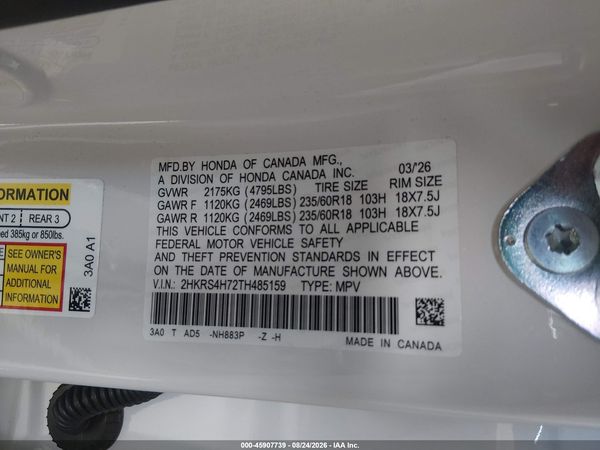 2026 HONDA CR-V EX-L AWD