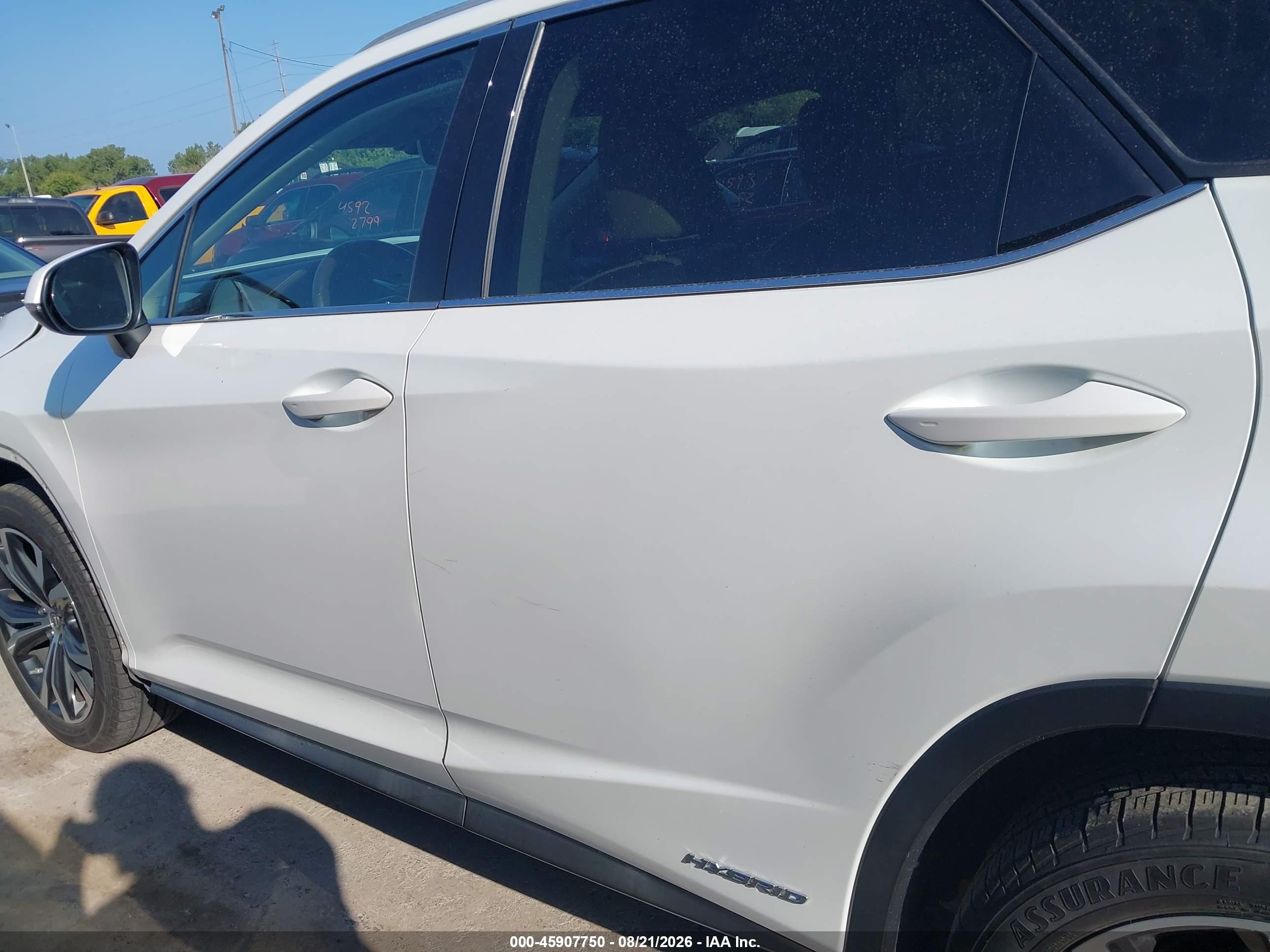 2016 LEXUS RX 450H