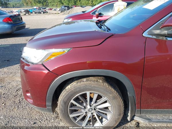 2019 TOYOTA HIGHLANDER XLE