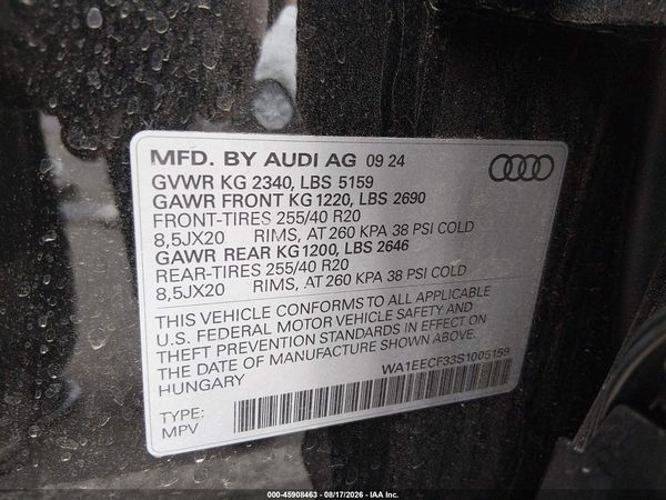 2025 AUDI Q3