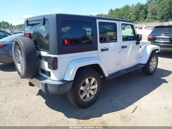 2017 JEEP WRANGLER UNLIMITED SAHARA 4X4