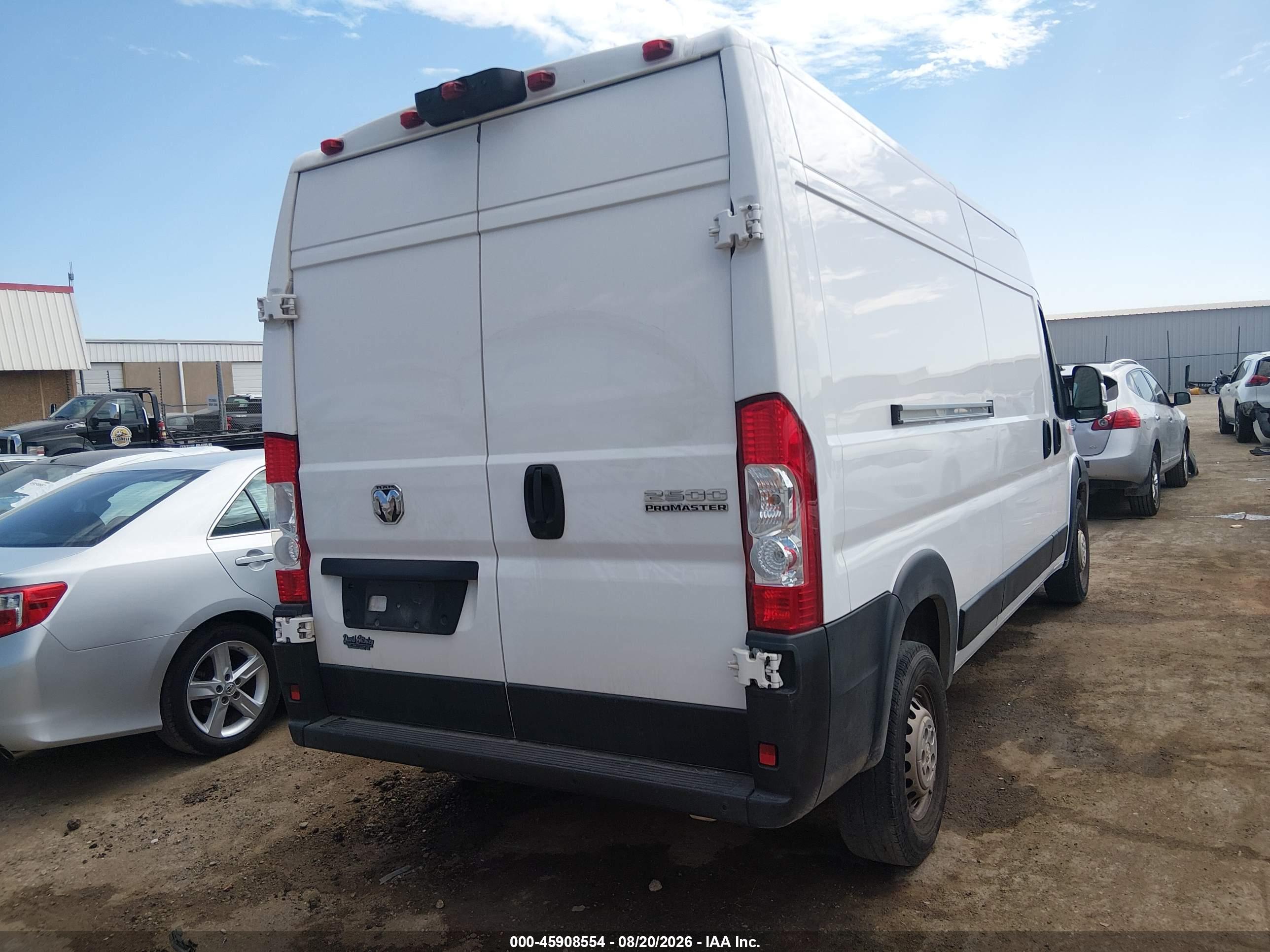 2025 RAM PROMASTER 2500 — I4