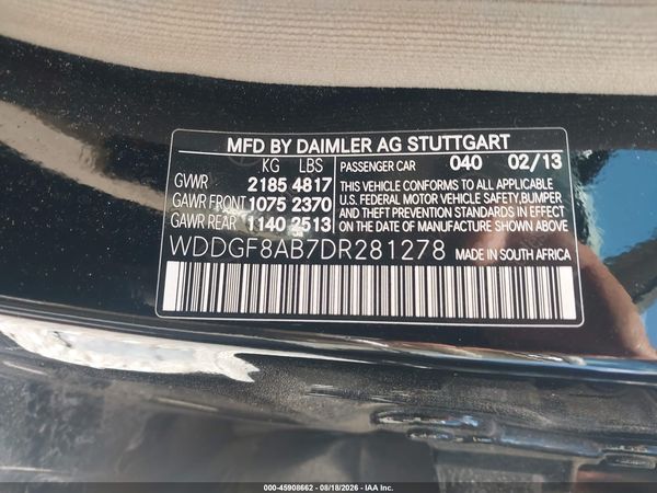 2013 MERCEDES-BENZ C 300 SPORT 4MATIC
