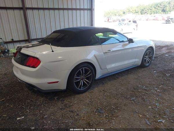 2017 FORD MUSTANG ECOBOOST PREMIUM — I4