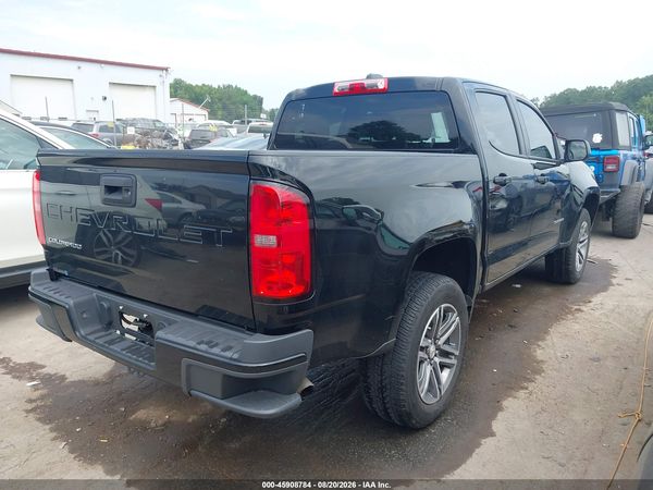 2022 CHEVROLET COLORADO 2WD  SHORT BOX WT — I4