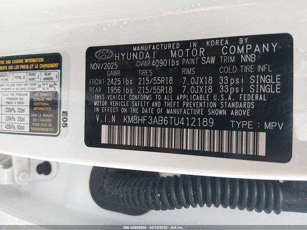 2026 HYUNDAI KONA SEL SPORT