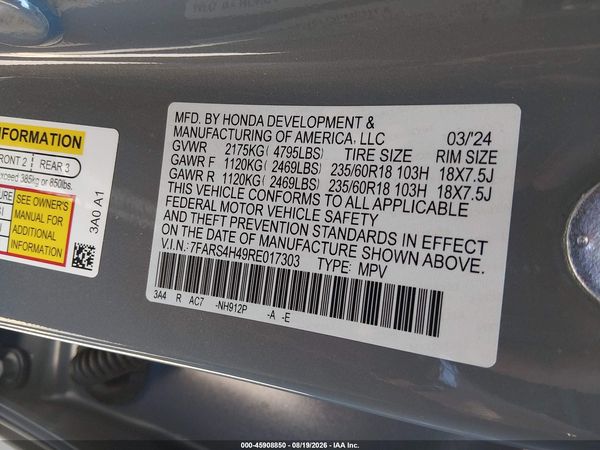 2024 HONDA CR-V EX AWD