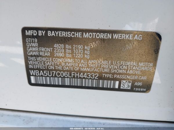 2020 BMW M340I