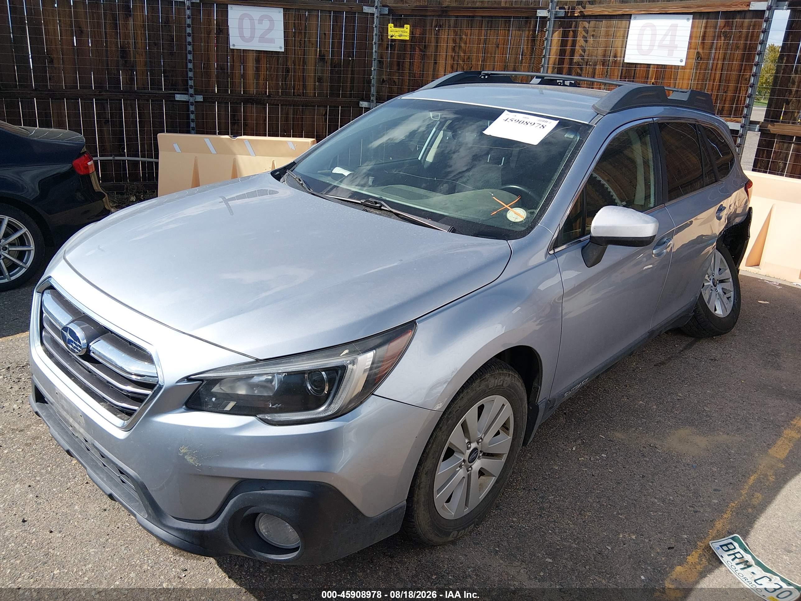 2019 SUBARU OUTBACK 2.5I PREMIUM — I2